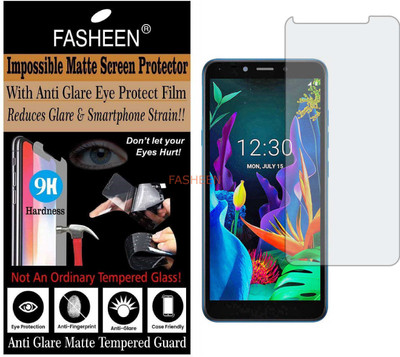 Fasheen Tempered Glass Guard for LG K20 (Matte Finish)(Pack of 1)