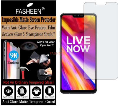 Fasheen Tempered Glass Guard for LG G7 PLUS THINQ (Matte Finish)(Pack of 1)