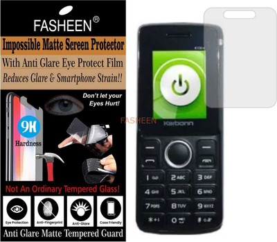 Fasheen Tempered Glass Guard for KARBONN K130 PLUS (Matte Finish)(Pack of 1)