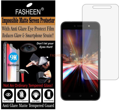 Fasheen Tempered Glass Guard for ITEL A22 PRO (Matte Finish)(Pack of 1)