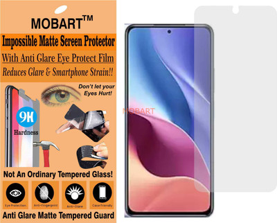 MOBART Tempered Glass Guard for XIAOMI MI 11X PRO (Matte Finish)(Pack of 1)