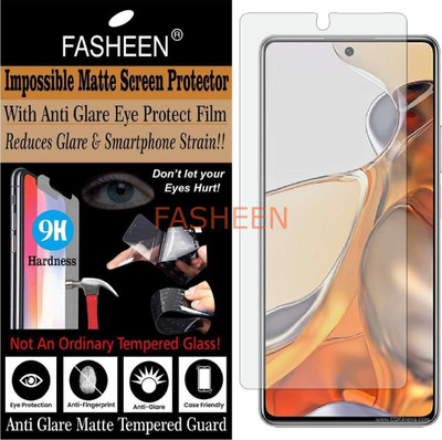 Fasheen Tempered Glass Guard for MI 11T PRO (Matte Finish)(Pack of 1)