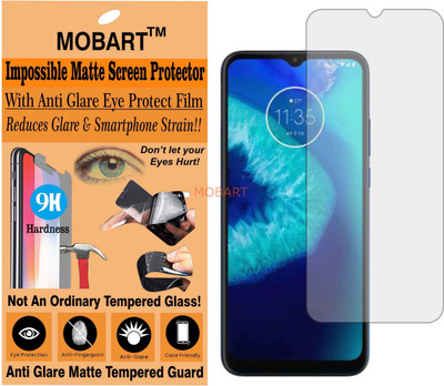 MOBART Tempered Glass Guard for MOTOROLA MOTO G8 POWER LITE (Matte Finish)(Pack of 1)