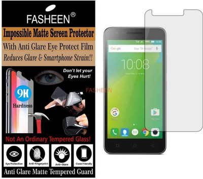 Fasheen Tempered Glass Guard for LENOVO VIBE C2 (Matte Finish)(Pack of 1)