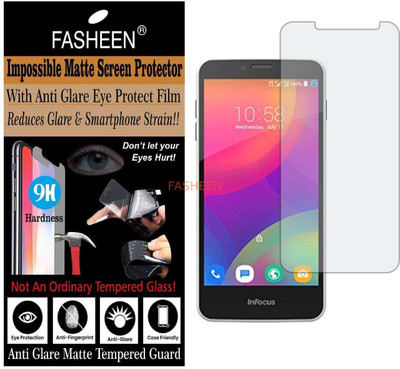 Fasheen Tempered Glass Guard for INFOCUS M370 (Matte Finish)(Pack of 1)