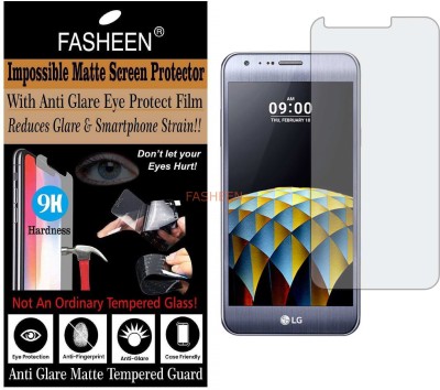 Fasheen Tempered Glass Guard for LG X CAM K580 (Matte Finish)(Pack of 1)