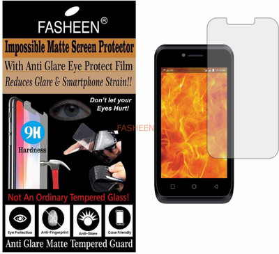 Fasheen Tempered Glass Guard for LYF FLAME 6 (Matte Finish)(Pack of 1)