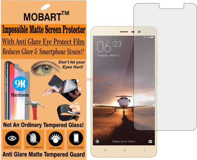 MOBART Tempered Glass Guard for XIAOMI REDMI NOTE 3 (Matte Finish)(Pack of 1)