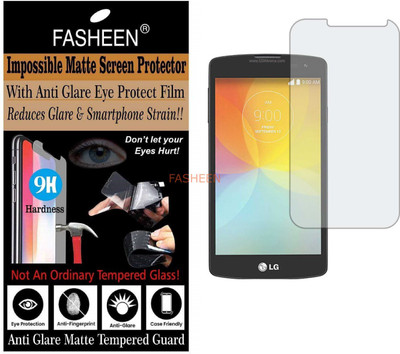 Fasheen Tempered Glass Guard for LG F60 D392 (Matte Finish)(Pack of 1)