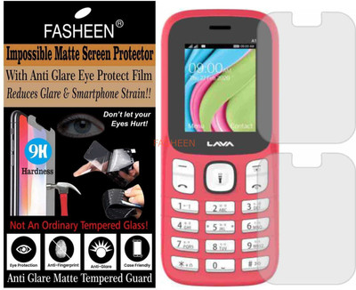 Fasheen Tempered Glass Guard for LAVA A1 SUPER (Matte Finish)(Pack of 1)