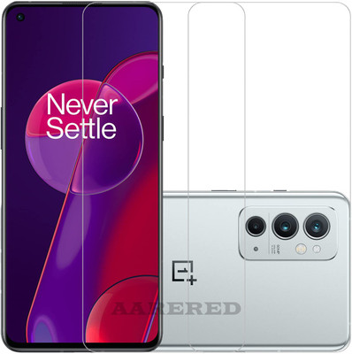 AARERED Tempered Glass Guard for Oneplus 9RT(Pack of 2)