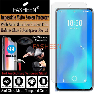 Fasheen Tempered Glass Guard for MEIZU 18X (Matte Finish)(Pack of 1)