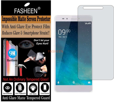 Fasheen Tempered Glass Guard for LAVA Z25 (Matte Finish)(Pack of 1)