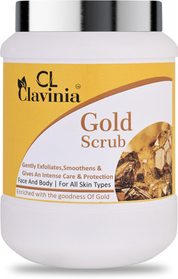 CLAVINIA Gold Scrub 1000 ml Scrub(1000 ml)