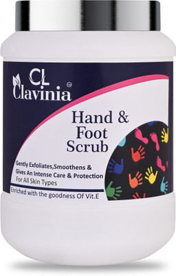 CLAVINIA Hand And Foot Scrub 1000 ml Scrub(1000 ml)