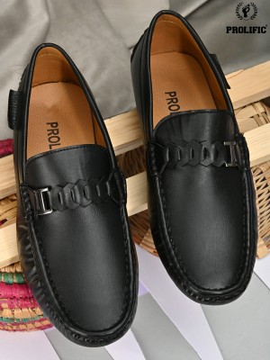 Prolific Loafers For Men(Black , 6)