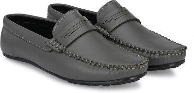 El Paso Loafers For Men(Grey , 6)