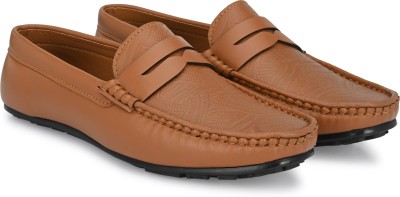 El Paso EL PASO Men's Tan Synthetic Leather Formal Loafers Loafers For Men(Tan)
