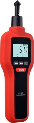Real Instruments HT 522 Digital Tachometer 2 in 1 Non-Contact & Contact Laser Rotating Digital Speedometer(Universal For Car CD)