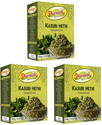 Dharmasut Kasuri Methi (Fenugreek Leaves)(3 x 100 g)