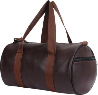 Simsautim BROWN GYM BAG (Kit Bag)(Brown, Kit Bag)