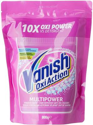 Vanish Oxi Action Multipower Fabric Stain Remover Washing Powder - 800g Stain Remover