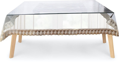 The Furnishing Tree Self Design 2 Seater Table Cover(Transparent, PVC)