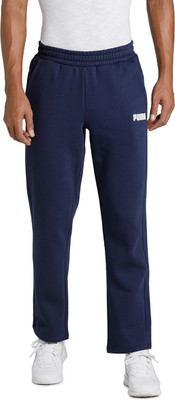 PUMA METALLIC NIGHTS Tape Sweatp Printed Men Blue Track Pants