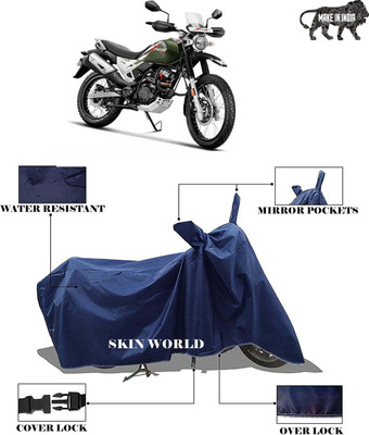 SKIN WORLD Two Wheeler Cover for Hero(XSR300, Blue)