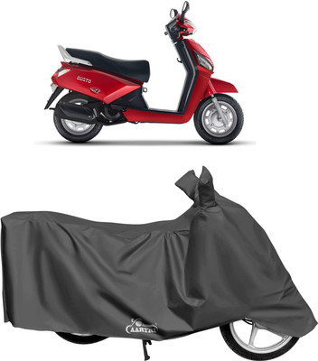 XAFO Waterproof Two Wheeler Cover for Mahindra(Gusto, Grey)