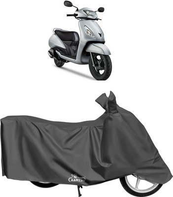 XAFO Waterproof Two Wheeler Cover for TVS(Jupiter, Grey)