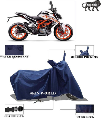 APNEK Waterproof Two Wheeler Cover for KTM(Duke 390, Blue)
