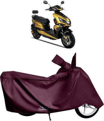 DROHAR Waterproof Two Wheeler Cover for Okinawa(Praise, Red)