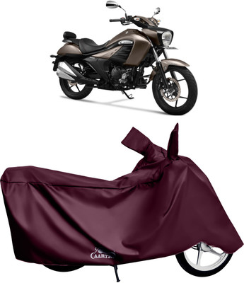 DROHAR Waterproof Two Wheeler Cover for Suzuki(Intruder 250 BS6, Red)