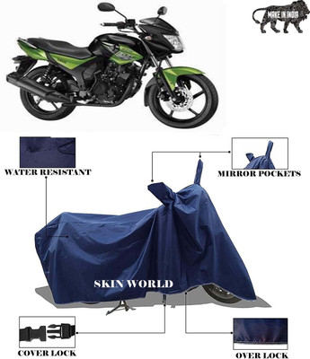 APNEK Waterproof Two Wheeler Cover for Yamaha(SZ-RR V2 BS6, Blue)