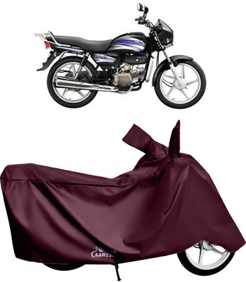 DROHAR Waterproof Two Wheeler Cover for Hero(Splendor, Red)