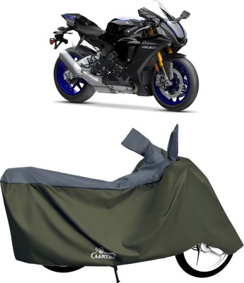 VITSOA Waterproof Two Wheeler Cover for Yamaha(YZF, Grey)