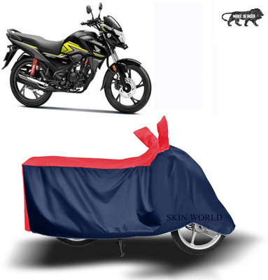 SKIN WORLD Two Wheeler Cover for Honda(SP 125, Red)