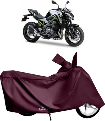 XAFO Waterproof Two Wheeler Cover for Kawasaki(Z900, Red)