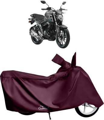 DROHAR Waterproof Two Wheeler Cover for Yamaha(FZ-S, Red)