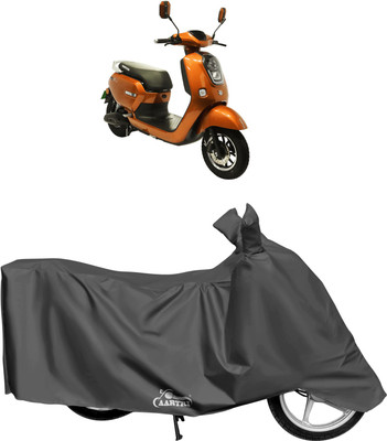 DROHAR Waterproof Two Wheeler Cover for Okinawa(Lite, Grey)