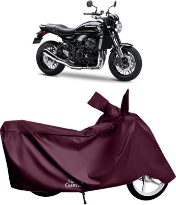 XAFO Waterproof Two Wheeler Cover for Kawasaki(Z900, Red)
