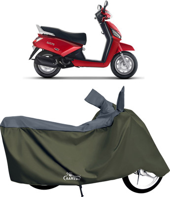 XAFO Two Wheeler Cover for Mahindra(Gusto, Grey)