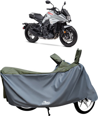 XAFO Two Wheeler Cover for Suzuki(Katana, Green)