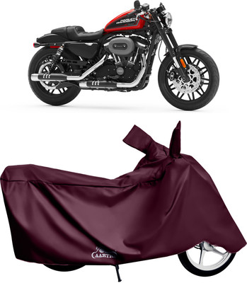 XAFO Waterproof Two Wheeler Cover for Harley Davidson(Roadster, Red)