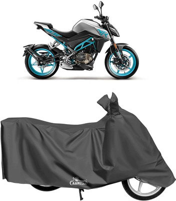 DROHAR Waterproof Two Wheeler Cover for CFMoto(300NK, Grey)