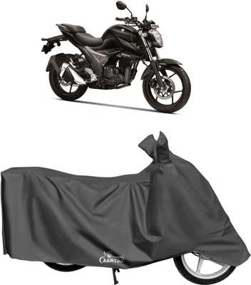 XAFO Waterproof Two Wheeler Cover for Suzuki(Gixxer, Grey)