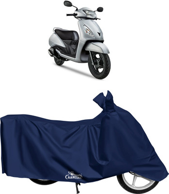 XAFO Waterproof Two Wheeler Cover for TVS(Jupiter, Blue)