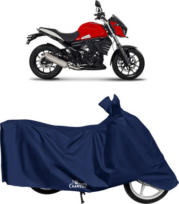 XAFO Waterproof Two Wheeler Cover for Mahindra(Mojo, Blue)
