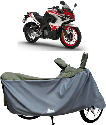 DROHAR Waterproof Two Wheeler Cover for Bajaj(Pulsar, Green)